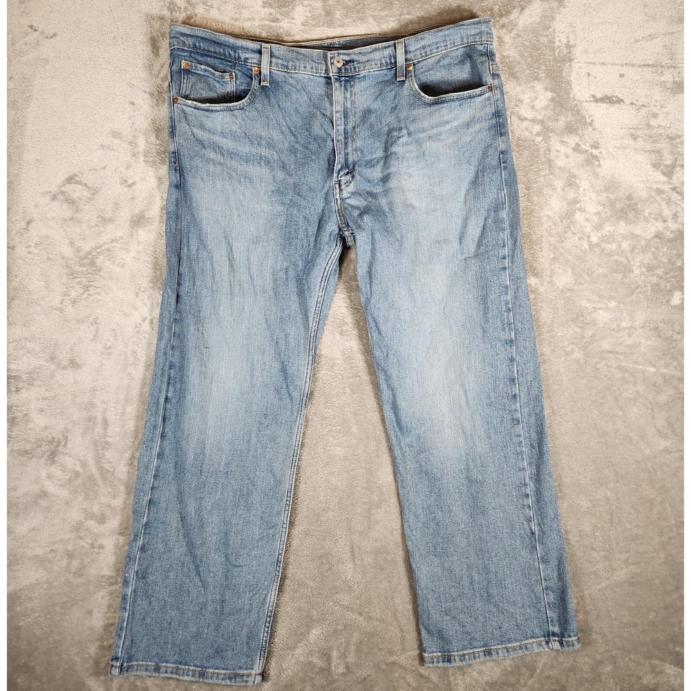 Levis 569 Jeans Men's 42X29 (Tag 38X30) Blue Loose Straight Fit Lightweight